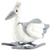 Rock My Baby Rocking Horse, Gray Stork Animal Rocker for Toddlers 1-3, Plush Rocking Horse with Seat, Wooden Rocking Horse Boys and Girls Gift, (Gray Stork Bird), CPC Certified view 2