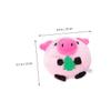 GETAJGHSD Pig Jumping Electric Plush Music Doll USB Rechargeable Singing Plush Toy Songs Interactive Recording Feature for Boys and Girls Birthdays and Christmas Decor view 4