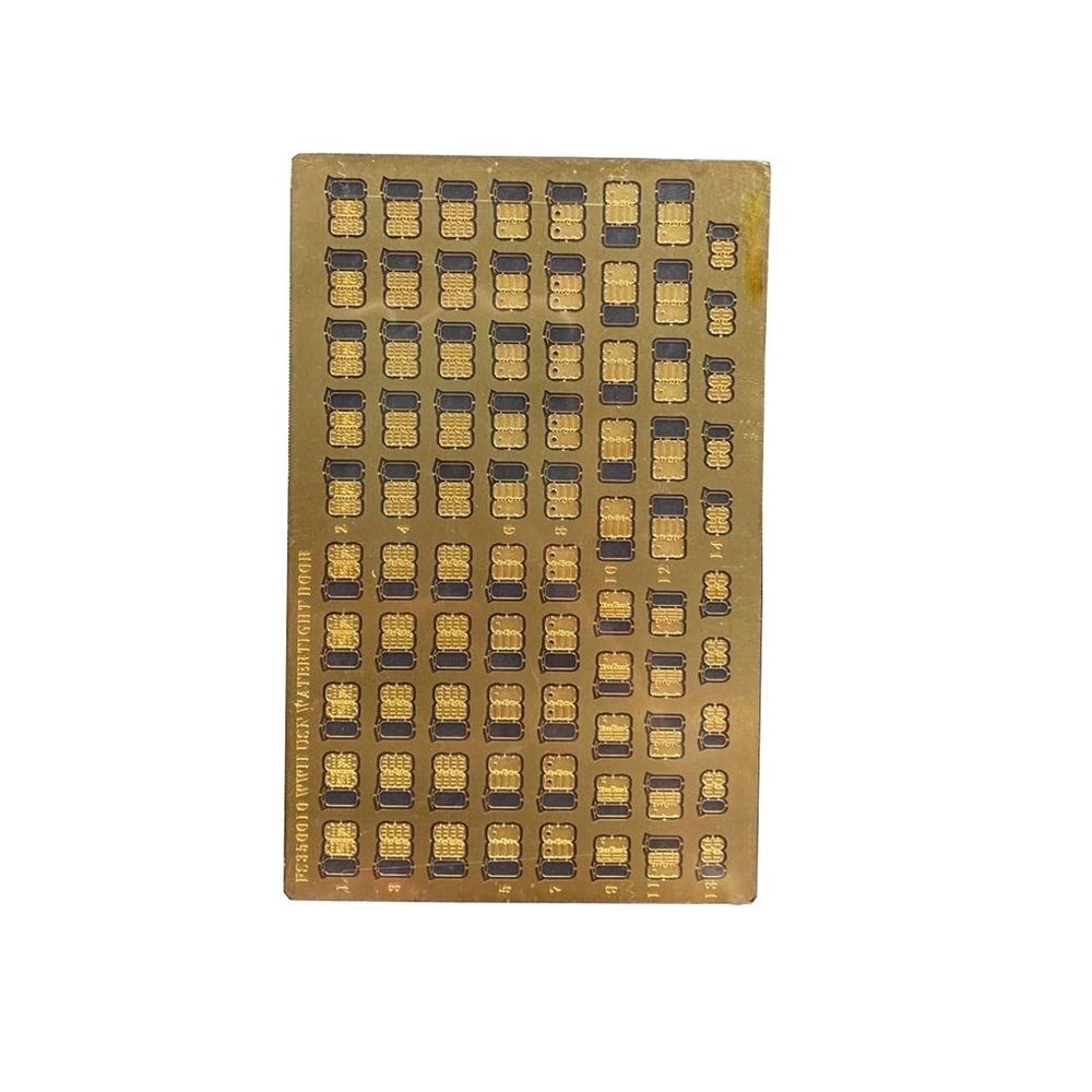 Etching Parts 1/350 Scale US Navy Watertight Doors Photo-Etched Set Model Upgrade Etching Accessories