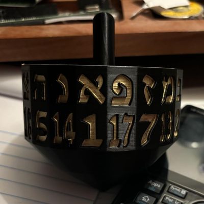 20 Sided DND Dreidel