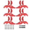 12 Pcs Avata 2 Propellers for DJI Avata 2 Accessories,Low-Noise Blades Props Wings Replacement Blades Accessories (Red) view 1