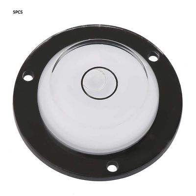 CFTGIW 5pcs Measu Tool Circular Bubble with Mounting Hole for Measurement of Balance Bubble Bubble Bubble Bubble Bubble and Lightweight Design Making It Highly Portable. You Can