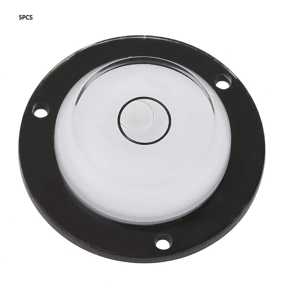 CFTGIW 5pcs Measu Tool Circular Bubble with Mounting Hole for Measurement of Balance Bubble Bubble Bubble Bubble Bubble and Lightweight Design Making It Highly Portable. You Can