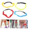 OFFSCH 4 Color Elastic Leggings Tie Ropes Oxford Fabric Elastic Hook Loop Perfect for 3-legged Race Games Child-friendly view 4