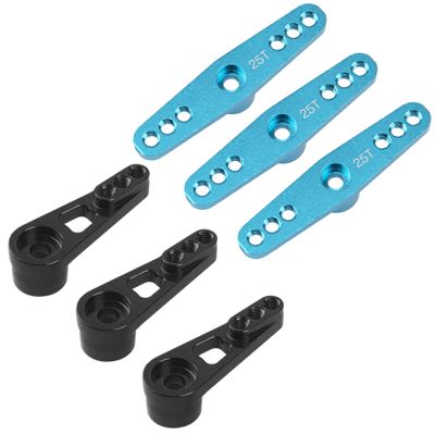 Aluminum Alloy 25T Servo Horn Double Arm Steering Arms & 25T Servo Horn Steering Arm