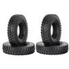Compatible with Tamiya for Man for King for Hauler for ACTROS for Scania 1/14 RC Parts 4Pcs 19Mm Rubber Tires Semi Tractor Truck Tipper RC Tires view 1