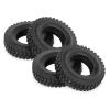 Compatible with Tamiya for Man for King for Hauler for ACTROS for Scania 1/14 RC Parts 4Pcs 19Mm Rubber Tires Semi Tractor Truck Tipper RC Tires view 2