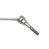2Pcs Metal Front Drive Shaft Upgrade Parts Compatible with 1/12 RC Crawler and Short Course Models 12428 12423(Silver) view 4