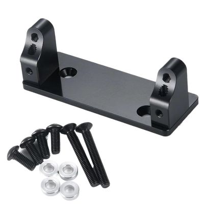 DUHWQ Aluminum Fixed Bracket Servo Mount Compatible with 1/10 4x4 Model Upgrade Parts