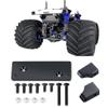 DUHWQ Aluminum Fixed Bracket Servo Mount Compatible with 1/10 4x4 Model Upgrade Parts view 3