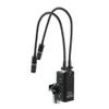 Microscope Kit 2 in 1/3 in 1 6500K 6W Microscope LED Gooseneck Light Industry Illuminator Lamp Spot Light Lamp Fill Light Lamp with 60 LED Ring Light Microscope Lens Adapters(2 in 1 C) view 1