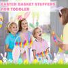 24 Pack Easter Mini Bubbles Wands Party Favors for Kids, Spring Toys Gifts Basket Stuffers for Toddlers, Non Candy Easter Goody Treat Bag Fillers for Boy Girl, Small Trinket Prize for Classroom School view 3