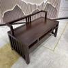 PQWADCBVGX Entryway Stool Solid Wood Bench Shoe Changing Small Stool Single Sofa Seat Shoe Changing Stool view 2