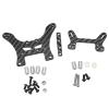 2Pcs Carbon Fiber Front & Rear Shock Tower for Ta-Miya DF-02 DF02 RC Car Upgrade Parts Accessories view 1