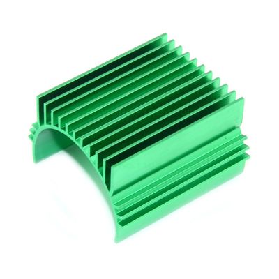 StiNGZjdM Aluminum Cooling Heatsink for 1/10 1/8 RC Car for Hobbywing 4274 4268 4068 4082 4092 4074 for Castle 1515 Brushless Motor(Green)