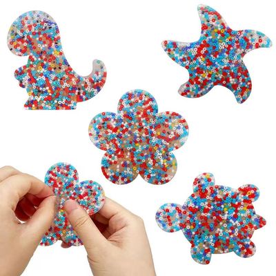 4 Pack Fidget Toys for Skin Picking, Picking Pad, Silicone Sensory Toys for Skin Picking, Dermatillomania Fidget Toys Relax Anxiety Toy for Children & Adults