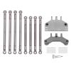 RC Car Accessories for MN G500 for MN86KS MN128 MN86K MN86 MN86S 1/12 Link Rod Servo Mount Pull Rod Mount for Seat Bracket RC Car Upgrade Parts Replacement(Gray) view 2