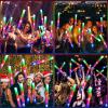 217 PCS Glow Sticks Bulk Party Pack, Foam Glow Sticks, Glow In The Dark Party Supplies, Foam Light up Sticks with 3 Modes Colorful Flashing, Foam Glow Sticks Bulk for Wedding, Party, Birthday, Raves view 4