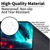 ETLKJVBL for MTG Playmat, Epic Dragon and Flower Premium for Magic The Gathering Mat with Beautiful Patterns & Storage Bag for Game Players, 24 x 14 Inch for Card Game Mat view 4