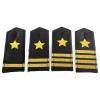 MOAIYU Policeman Costume Accessory Captain Star Stripes Shoulder Epaulettes Set Epaulet Shoulder Boards Security Uniform view 4