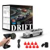 2PCS RC Drift Car, 1:24 Remote Control Car 4WD 15KM/H High Speed Racing Sport Car And 1/43 Scale 2.4GHz Full Proportional Mini RC Remote Control Sports for Kids Boys Girls Adults Gifts Birthday Ch view 3