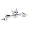 1/18 TRX4M Portal Axle,109.6g Aluminum CNC TRX4M Axle, Extended +10mm TRX4M Portal Axles with Two Servo Mount Options, for RC Crawler Car TRX4M Axle Upgrade Parts (Silver) view 2