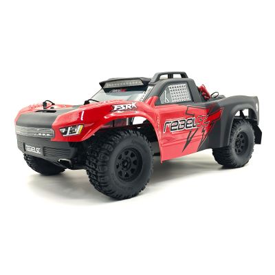 1/10 Desert 4X4 3S Brushless Short Course Truck RTR All-Road Street Gyroscope Fast RC Cars for Adults (red)