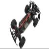 1/10 Desert 4X4 3S Brushless Short Course Truck RTR All-Road Street Gyroscope Fast RC Cars for Adults (red) view 3