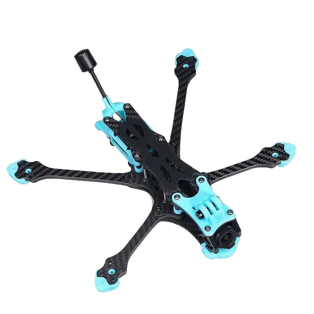 CUIPPWRJ 5 Inch 238mm 6 Inch 269mm DC Frame T700 Carbon Silky Coating Compatible with O3 Analog Vista HDzero Walksnail RC Drone(5 inch Rack)