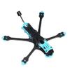 CUIPPWRJ 5 Inch 238mm 6 Inch 269mm DC Frame T700 Carbon Silky Coating Compatible with O3 Analog Vista HDzero Walksnail RC Drone(5 inch Rack) view 1
