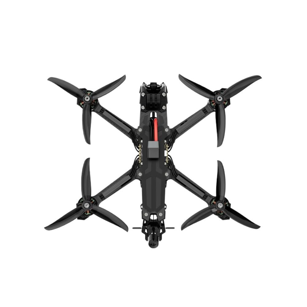 CUIPPWRJ Vapor-X5 X6 HD O3 Quadcopter Performance Freestyle Drone with 2407E 1750KV Motor 60A 4IN1 ESC F722 V2 FC Compatible with Freestyle Racing Drones(X5 ELRS 2.4)