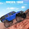 Moonzeamus RCS24 Off Road 1/24 RC Truck 4x4 Off Road Crawler Climbing Vehicle All Terrain RC Monster Truck Remote Control Car with Bright Headlight 2 Batteries Waterproof Hobby RTR (Blue) view 2