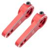 4Pcs Vgoohobby Aluminum 25T Servo Arm Horn Steering Arms Fit for Standard Servo Motors Compatible with Traxxas Axial Tamiya 1/10 RC Crawler Car (Red) view 4