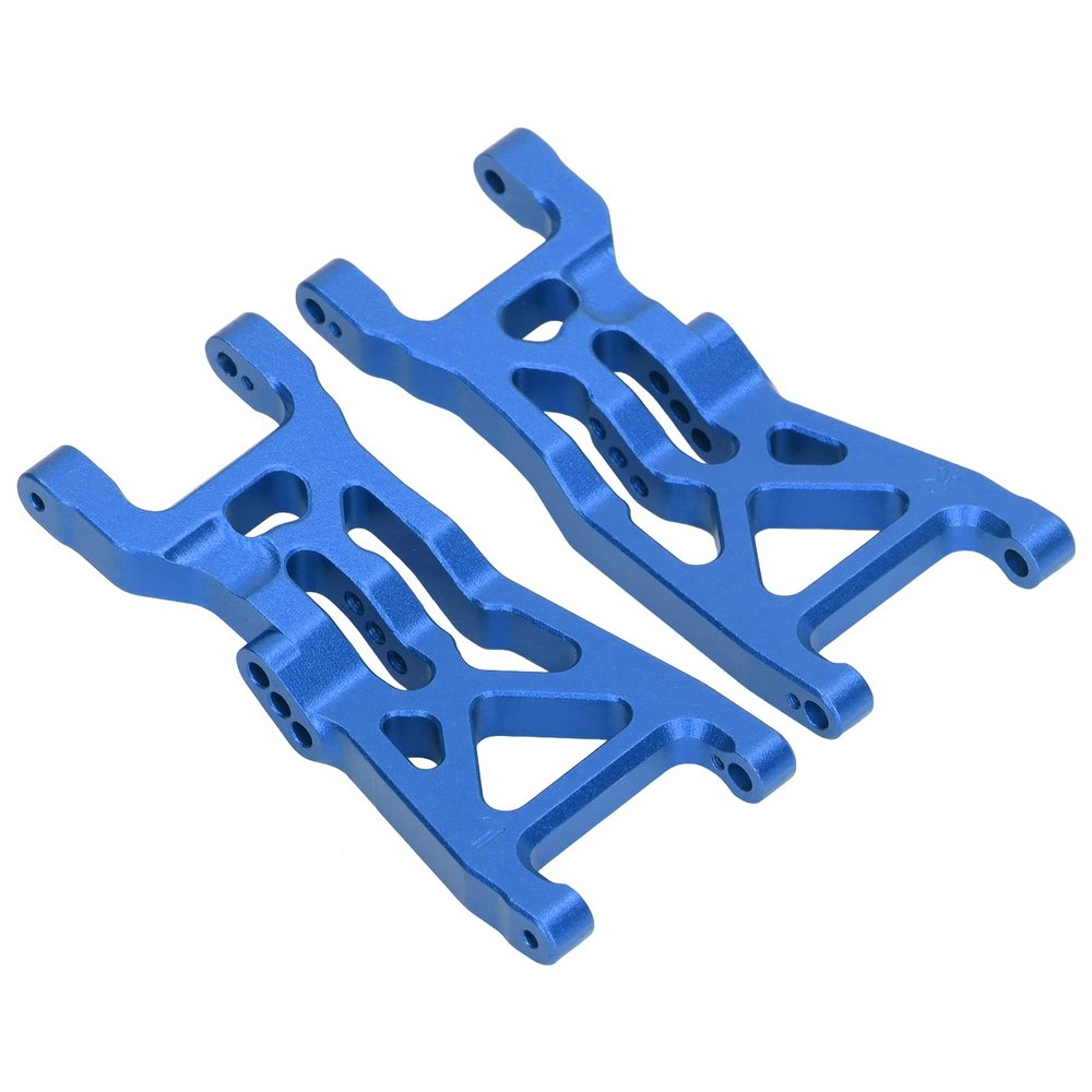 2pcs RC Front Lower Suspension Arm, for LOSI 1/10 22S 2WD No Prep Drag Car (Blue)