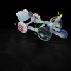 Flat Tire Booster Trolly Emergency Tire Roller Move Tool with 5 Wheels for Heavy Duty Motorcycle Tricycle view 1