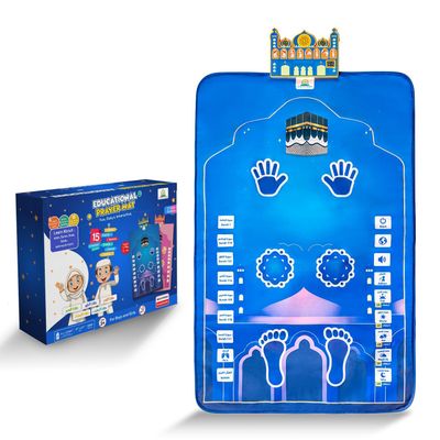 ALMOSTAQIM Educational Prayer Mat for Kids