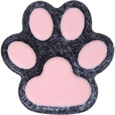 1pcs Black Big 5.5in Thin Squishy Cat Paw Squeeze Toys,Cute Kawaii Squishies,Cat Paw Fur Ball,Jelly Kitty Paw Squishy Funny for Adults Kids (1pcs Black Big 5.5in Thin)