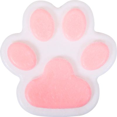 1pcs Pink Big 5.5in Thin Squishy Cat Paw Squeeze Toys,Cute Kawaii Squishies,Cat Paw Fur Ball,Jelly Kitty Paw Squishy Funny for Adults Kids (1pcs Pink Big 5.5in Thin)