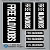 6 pcs Free Blowjobs Sticker Deal (1) Large 3x9 Bumper Sticker (2) Medium 2x6 (3) 1x3 Phone Scrapbook Go Anywhere I Love BJs Gag Prank Joke - Black view 2