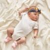 0-6 Months Baby Bow Hairband for Newborn, Infant, Toddler, Elastic Bow Headband, Christmas Eve Warm Light Snow House Decorative Headband view 4