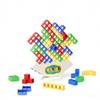 BkjHg Tetra Tower Stacking Game, 48PCS Balance Building Blocks Board Game for Kids, Adults, Family, Friends, Team Play, Classroom, Dorm, and Party Fun view 1