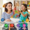 BkjHg Tetra Tower Stacking Game, 48PCS Balance Building Blocks Board Game for Kids, Adults, Family, Friends, Team Play, Classroom, Dorm, and Party Fun view 2