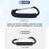 2 Pack Stroller Hooks, 6.3" Large Stroller Clip, Extra Large Carabiner, Big Carabiner Clip Heavy Duty, Universal Stroller Accessories for Mommy, Hang Shopping Bags, Purses, Diaper Bags, and Tools view 4