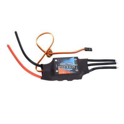 180A Brushless ESC, 2 6S Lipo 5V 3A for RC Car Boat Underwater Thruster with Electronic Components, RC Car, Boat, RC Boat