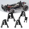 4Pcs Shock Towers, Aluminium Alloy Shock Hoop Set Compatible with SCX10 II 90046 90047 1/10 RC Crawlers view 2