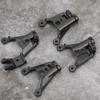 4Pcs Shock Towers, Aluminium Alloy Shock Hoop Set Compatible with SCX10 II 90046 90047 1/10 RC Crawlers view 3