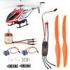 1250KV Brushless Motor, 40A ESC, SG90 9G Micro Servo, 8060 Propeller Kit Upgrade Accessories for RC Plane (A2217 KV1250KV+40A ESC SG90 9G Micro-servo 8060) view 3