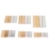24pcs Density Cubes Set Copper Aluminum Iron Wood Educational STEM Lab Blocks for School Experiments Scientific Density Cubes Set Specific Heat Exploration view 1