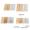 24pcs Density Cubes Set Copper Aluminum Iron Wood Educational STEM Lab Blocks for School Experiments Scientific Density Cubes Set Specific Heat Exploration view 2