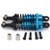 2 Pcs Oil Adjustable 65Mm Shock Absorber Damper for Rc Car 1/18 for WL-Toys A959 A969 A979 K929 for Hsp for Tra-xxas Losi for Tam-iya,Blue view 1